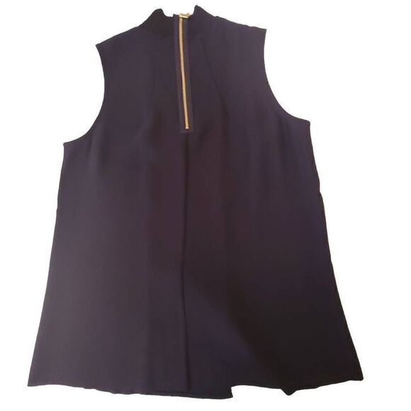 Black Label by Chico's Womens Turtleneck Sleeveless Size XS - Picture 3 of 14